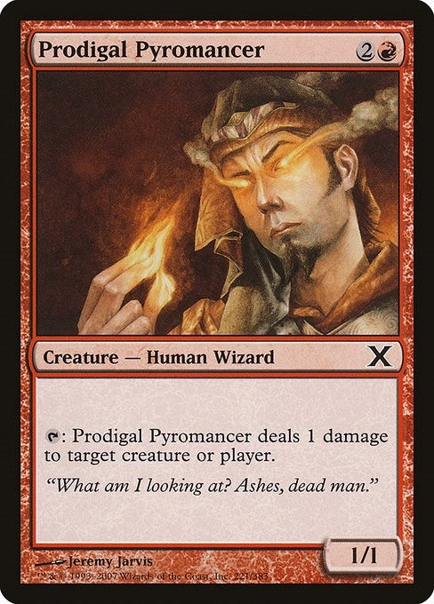 Prodigal Pyromancer (221) [10E] - MTG Single