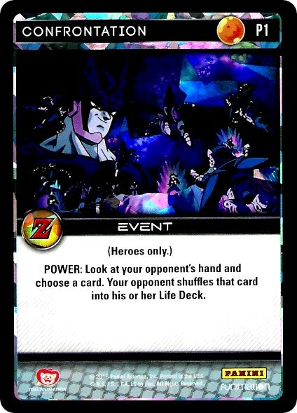Confrontation (Awakening) (1) [PRO] - Dragon Ball Z TCG Single