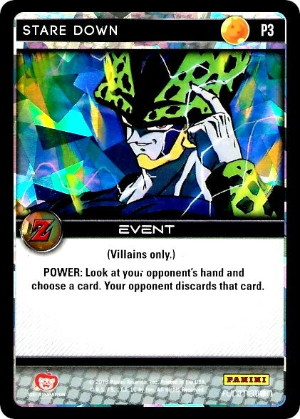 Stare Down (Awakening) (3) [PRO] - Dragon Ball Z TCG Single