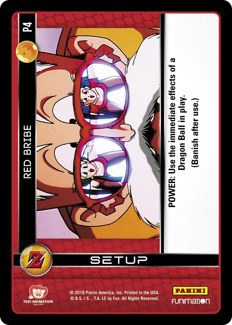 Red Bribe (Awakening) (4) [PRO] - Dragon Ball Z TCG Single