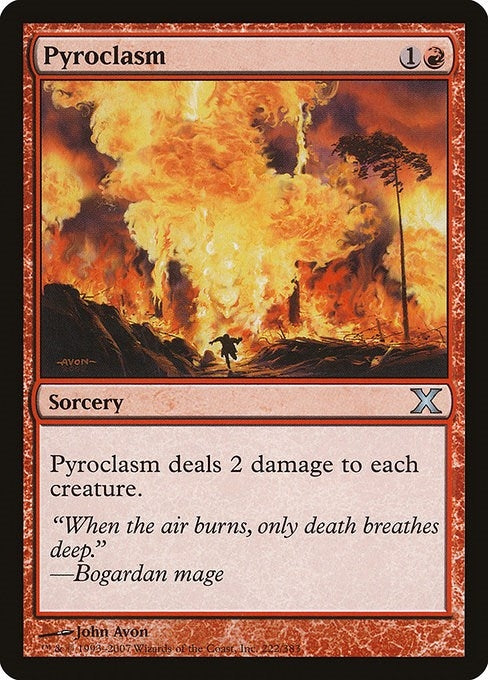 Pyroclasm (222) [10E] - MTG Single