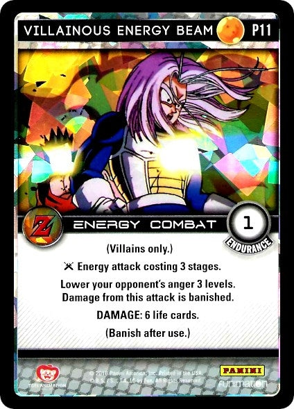Villainous Energy Beam (Awakening) (11) [PRO] - Dragon Ball Z TCG Single