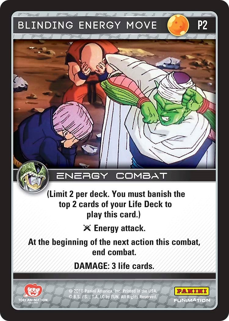 Blinding Energy Move (Perfection) (2) [PRO] - Dragon Ball Z TCG Single