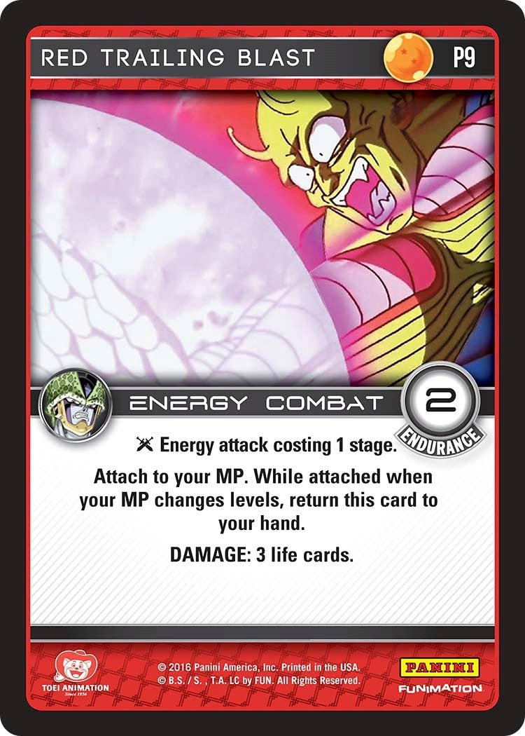 Red Trailing Blast (Perfection) (9) [PRO] - Dragon Ball Z TCG Single