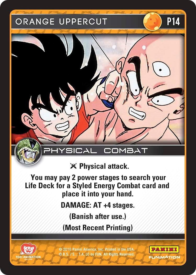 Orange Uppercut (Perfection) (14) [PRO] - Dragon Ball Z TCG Single