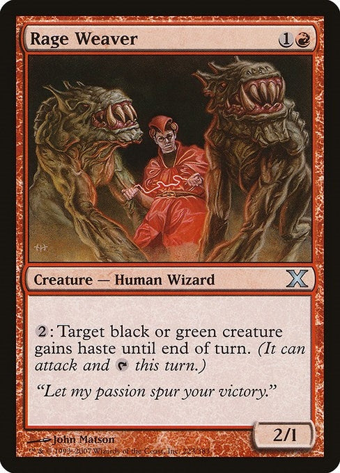 Rage Weaver (223) [10E] - MTG Single
