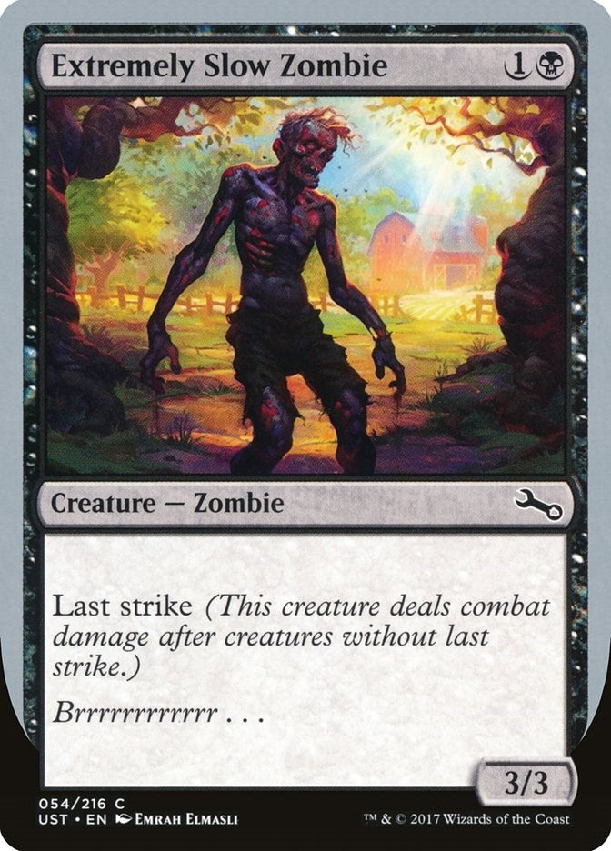 Extremely Slow Zombie (A) (54) [UST] - MTG Single