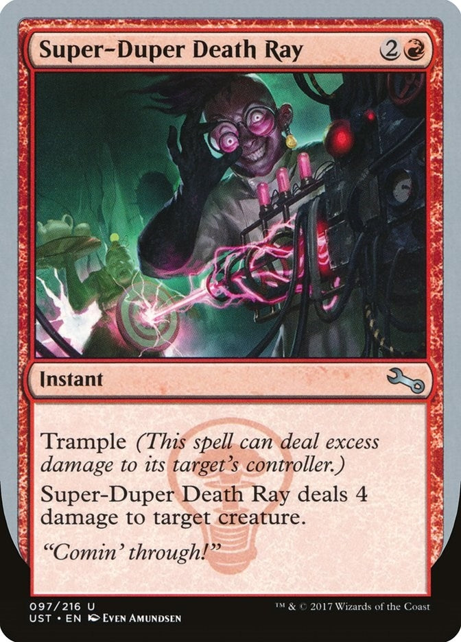 Super-Duper Death Ray (97) [UST] - MTG Single