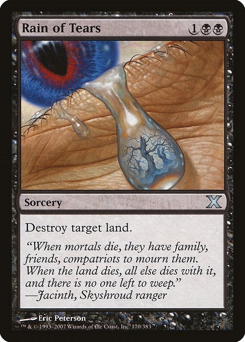 Rain of Tears (170) [10E] - MTG Single