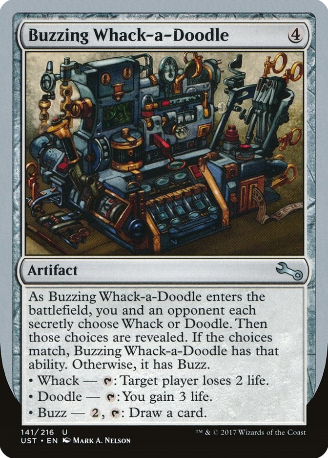 Buzzing Whack-a-Doodle (141) [UST] - MTG Single