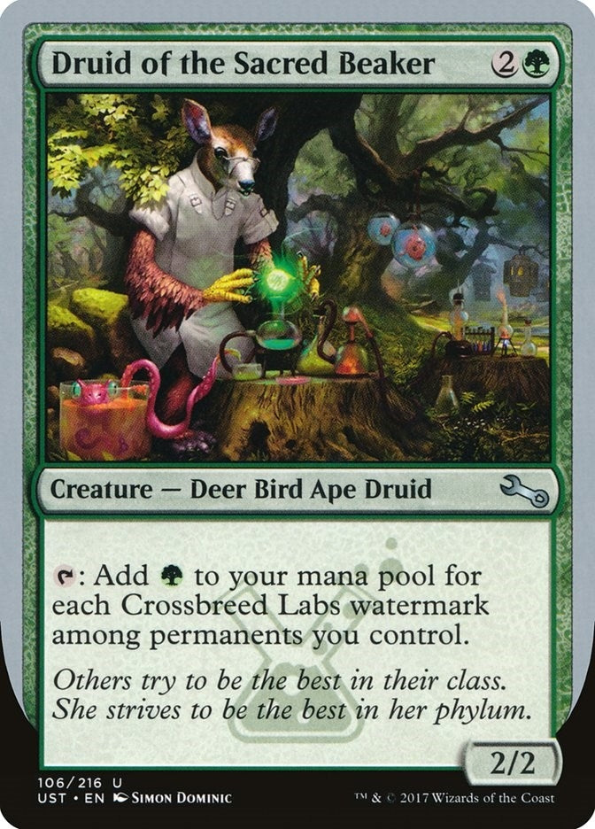 Druid of the Sacred Beaker (106) [UST] - MTG Single