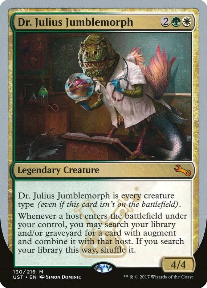 Dr. Julius Jumblemorph (130) [UST] - MTG Single