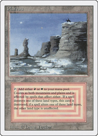 Plateau [3ED] - MTG Single