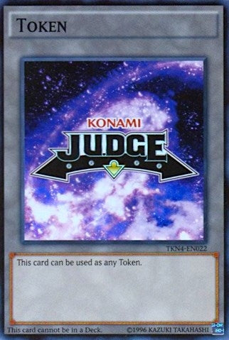 Official Judge Token: TKN4-EN022 (4022) (JPRC) - YuGiOh Single