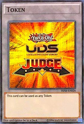 Official Judge Token: TKN4-EN026 (4026) (JPRC) - YuGiOh Single