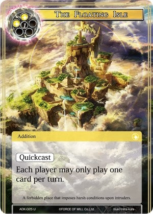 The Floating Isle (25) [ADK] - Force of Will Single