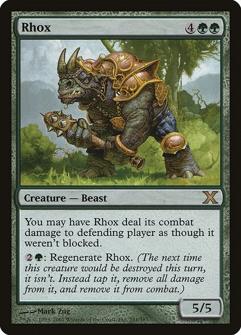 Rhox (291) [10E] - MTG Single