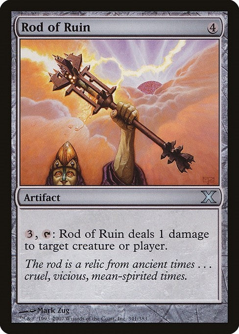 Rod of Ruin (341) [10E] - MTG Single