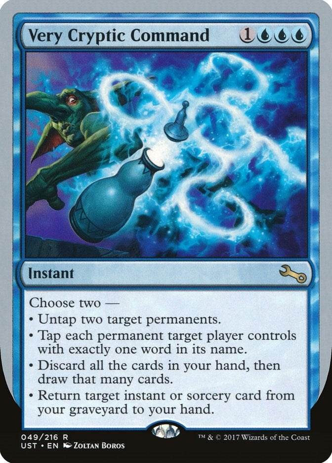 Very Cryptic Command (B) (49) [UST] - MTG Single
