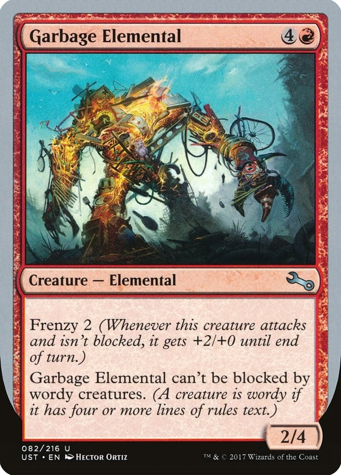 Garbage Elemental (A) (82) [UST] - MTG Single
