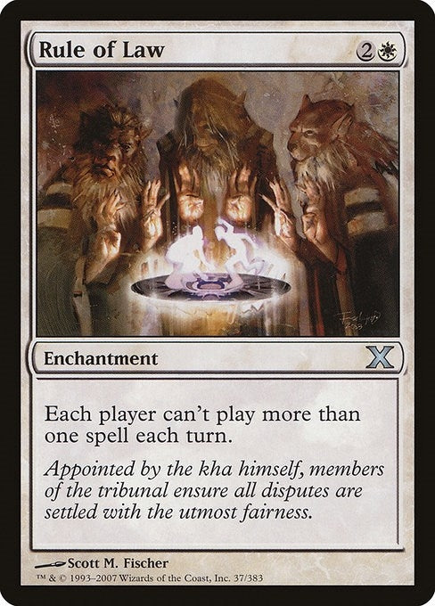 Rule of Law (37) [10E] - MTG Single