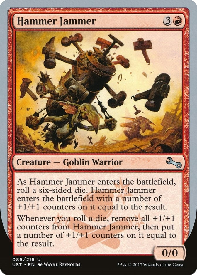 Hammer Jammer (86) [UST] - MTG Single