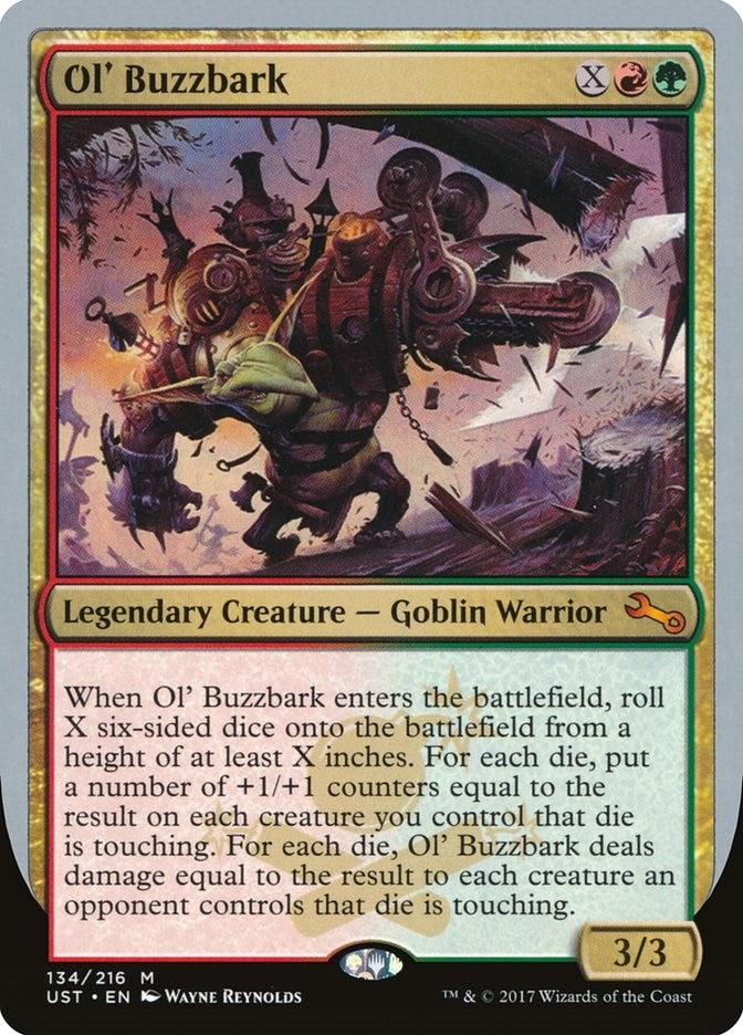 Ol’ Buzzbark (134) [UST] - MTG Single