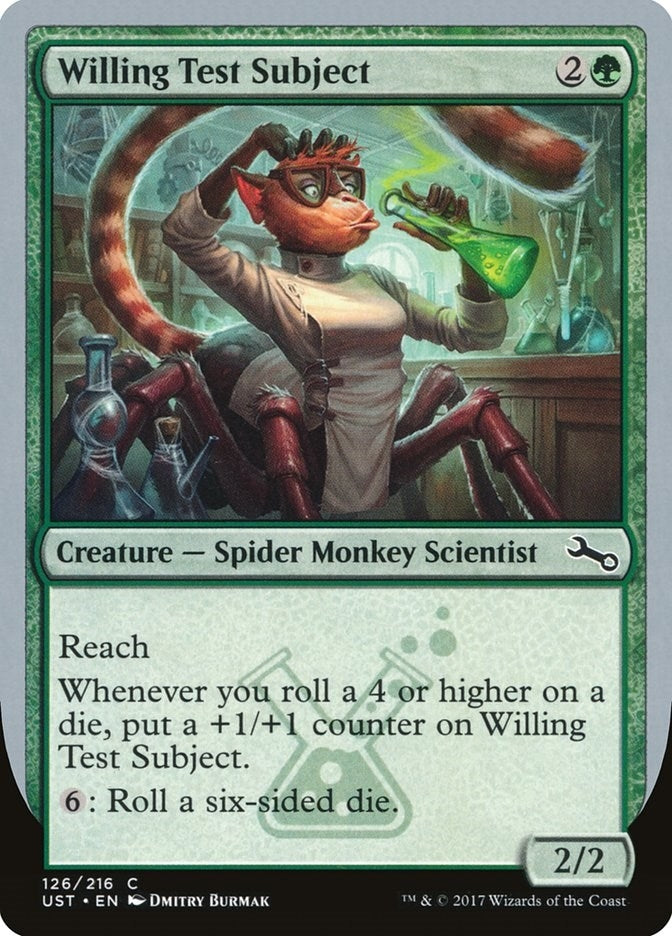 Willing Test Subject (126) [UST] - MTG Single