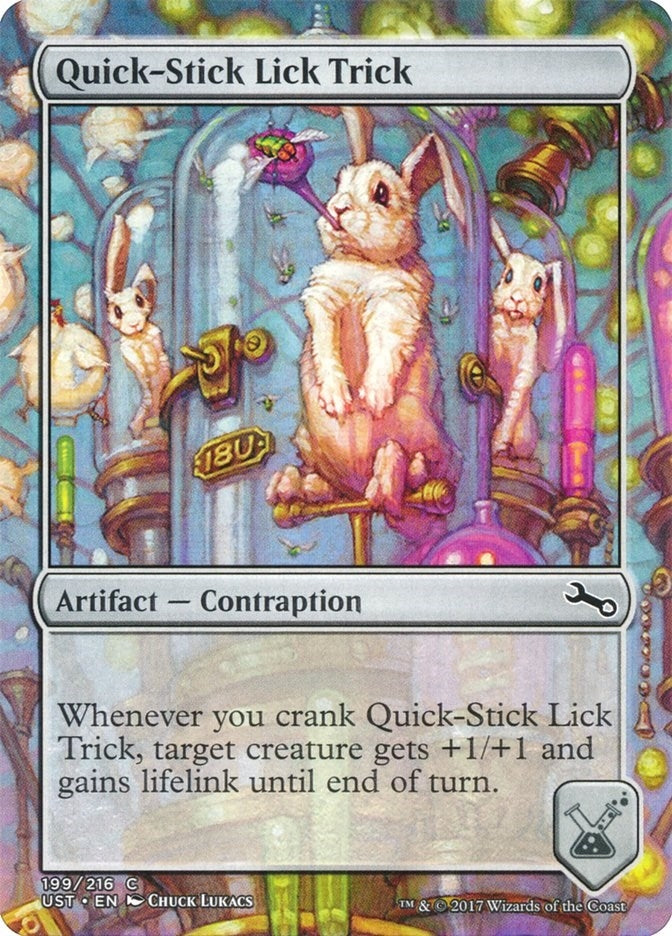 Quick-Stick Lick Trick (199) [UST] - MTG Single