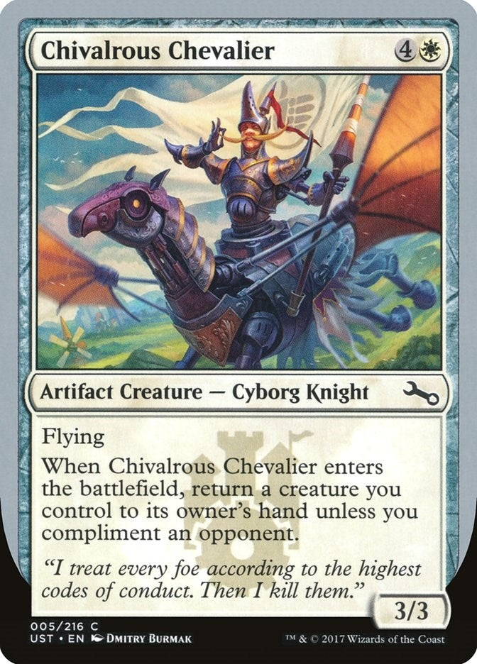 Chivalrous Chevalier (5) [UST] - MTG Single