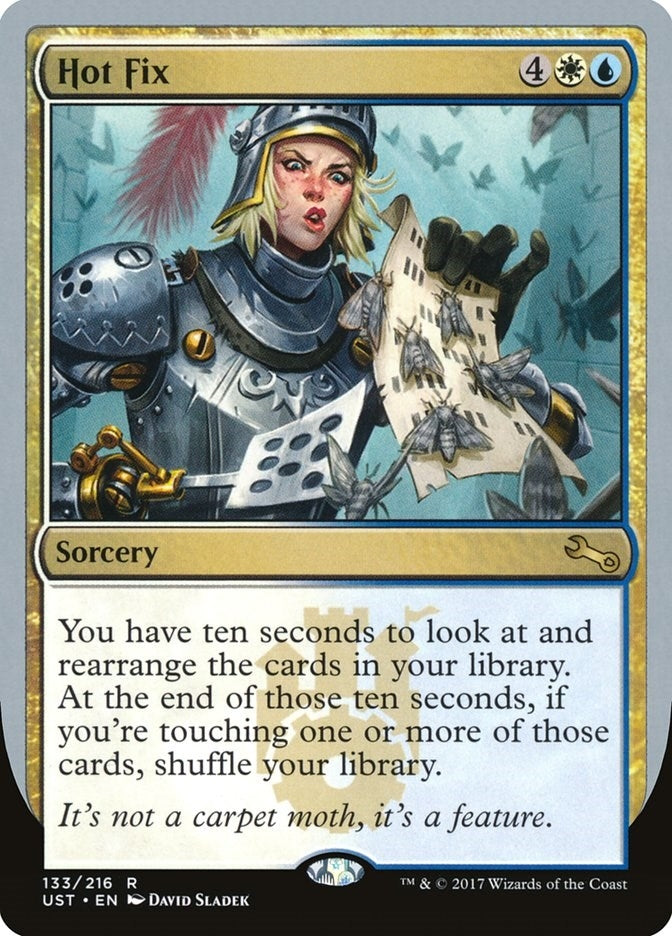 Hot Fix (133) [UST] - MTG Single