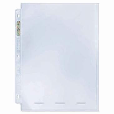 Ultra Pro Platinum Hologram 1-Pocket Pages - 3-Holes 8’’ x 10’’ (100-Pack) [UPPP] - Protective Pages Sealed