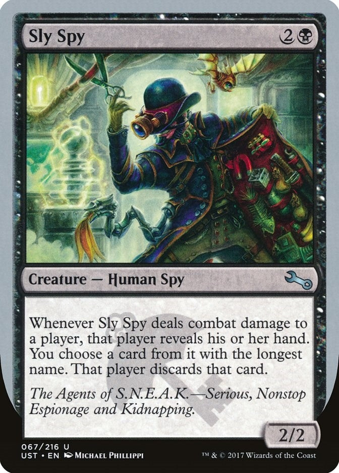 Sly Spy (A) (67) [UST] - MTG Single