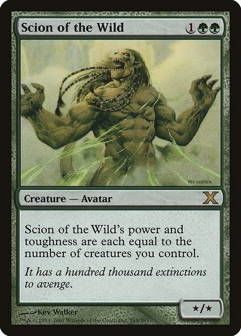 Scion of the Wild (295) [10E] - MTG Single