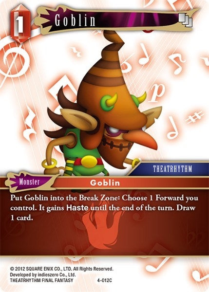 Goblin (4) [OP4] - Final Fantasy TCG Single