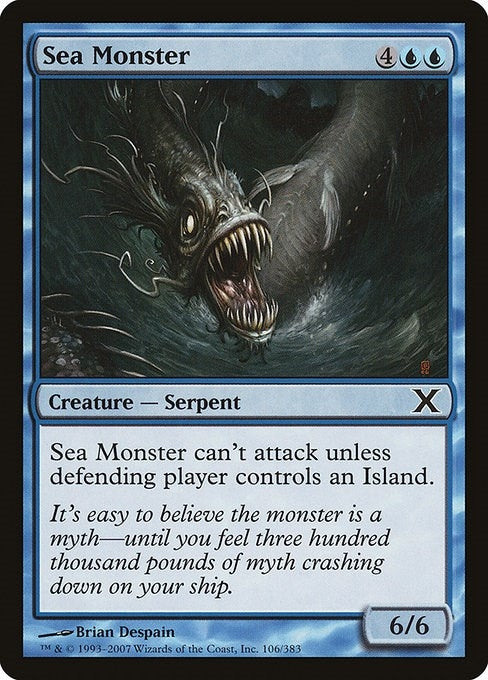 Sea Monster (106) [10E] - MTG Single