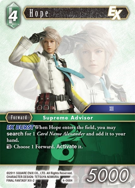 Hope EX (4) [OP4] - Final Fantasy TCG Single