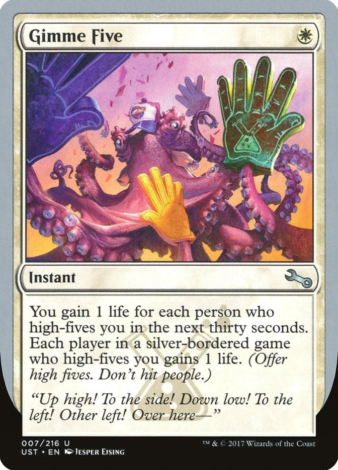 Gimme Five (7) [UST] - MTG Single