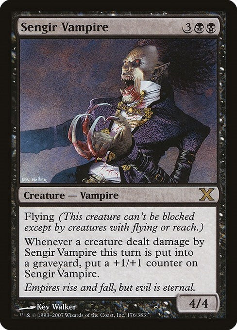 Sengir Vampire (176) [10E] - MTG Single