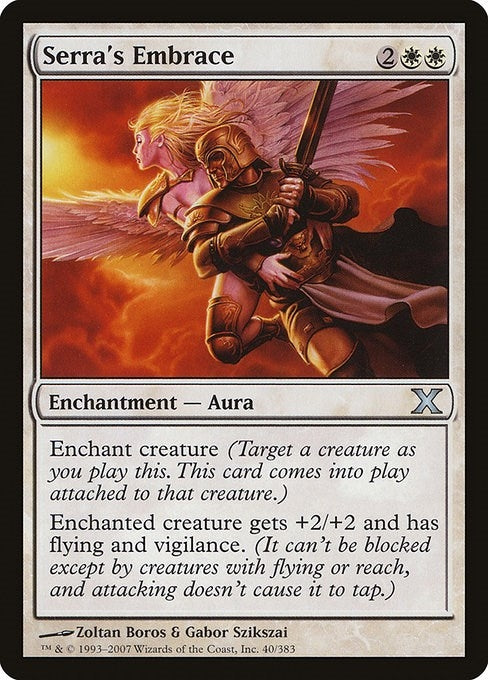 Serra’s Embrace (40) [10E] - MTG Single
