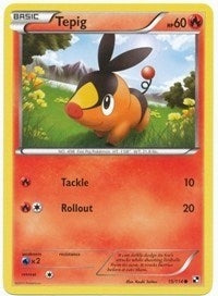 Image for Tepig 15/114 (Cosmos Holo) (015/114) (League & Championship Cards) - Pokemon