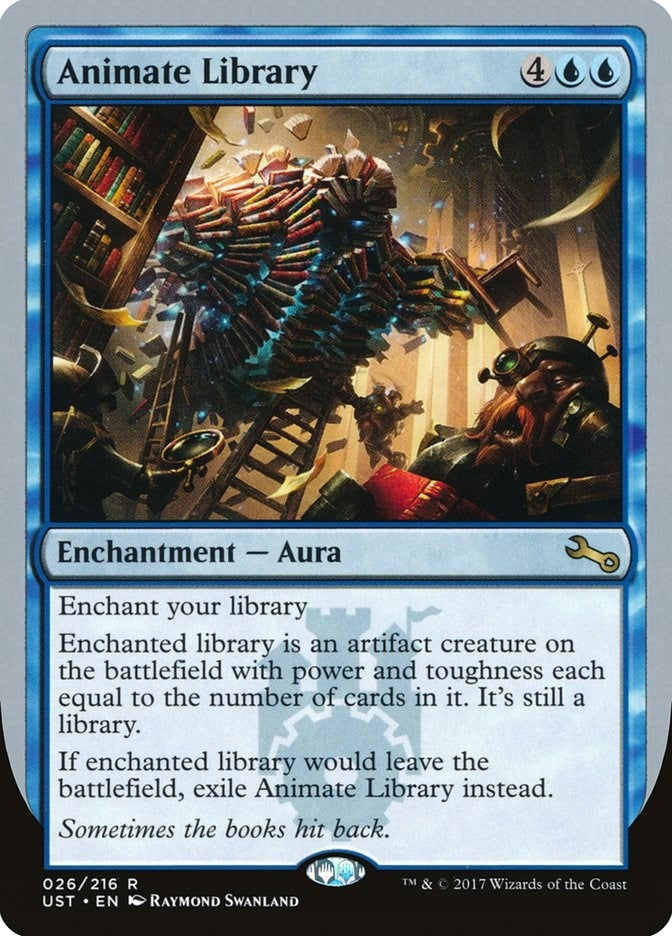 Animate Library (26) [UST] - MTG Single