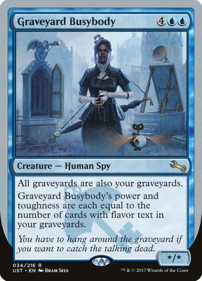 Graveyard Busybody (34) [UST] - MTG Single