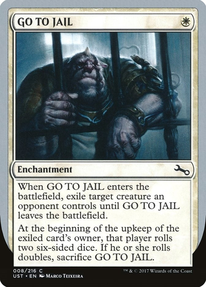 GO TO JAIL (8) [UST] - MTG Single