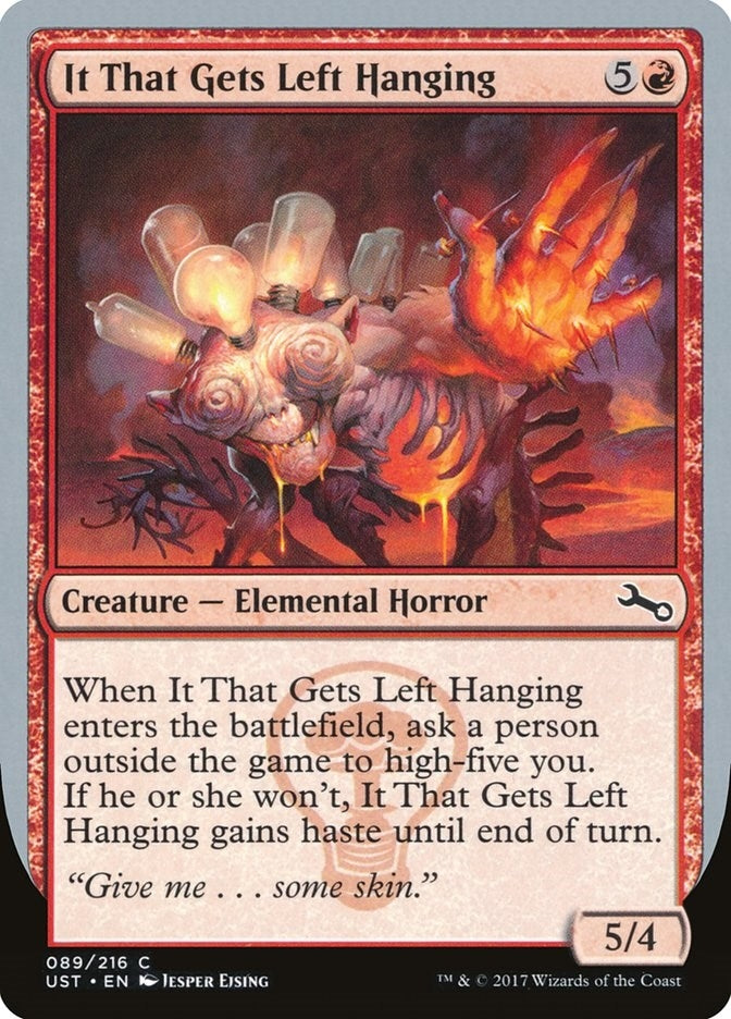 It That Gets Left Hanging (89) [UST] - MTG Single