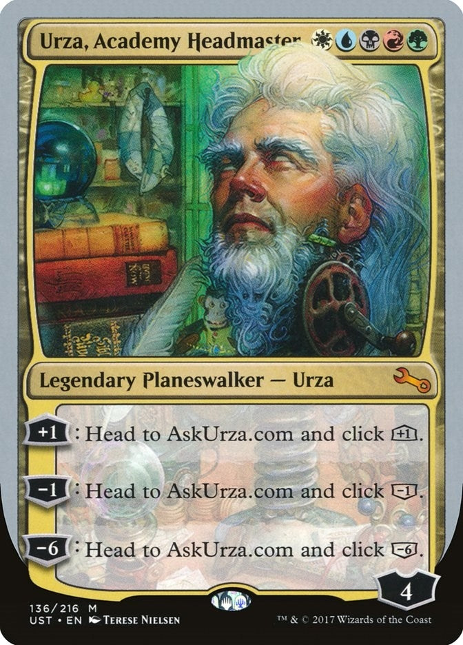 Urza Academy Headmaster (136) [UST] - MTG Single