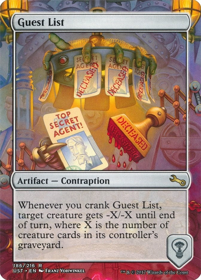 Guest List (186) [UST] - MTG Single