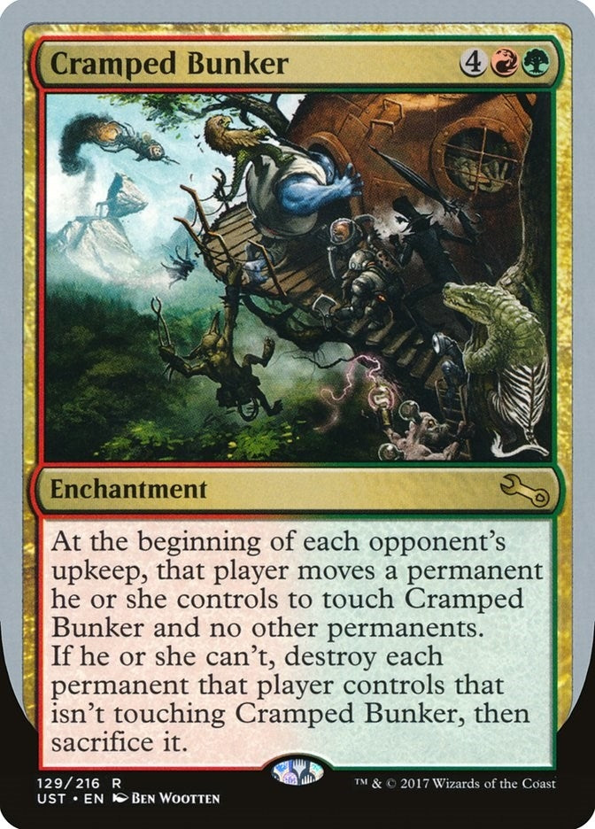 Cramped Bunker (129) [UST] - MTG Single