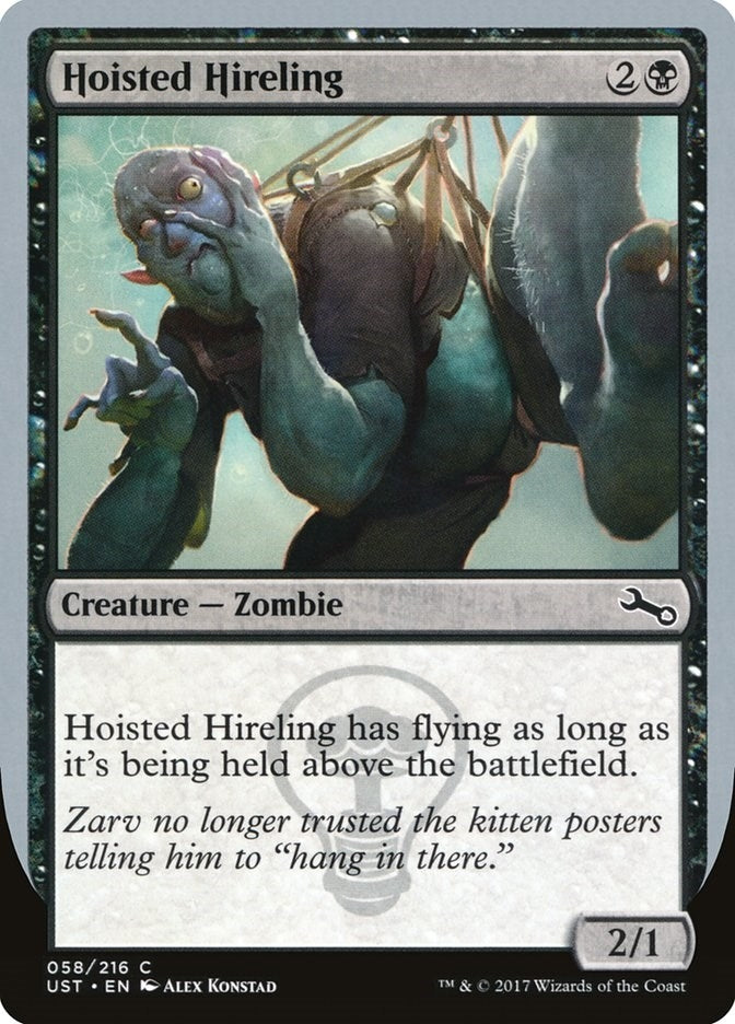 Hoisted Hireling (58) [UST] - MTG Single