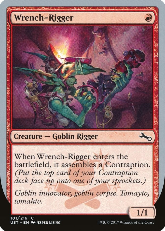 Wrench-Rigger (101) [UST] - MTG Single